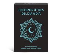 Shein Juego de Cartas de Hechizos Mágicos HEART BRIDGE en Español, Juego de Mesa, Ritual Mágico Diario de Energía Positiva, 100 Hechizos para Salud, Amor y