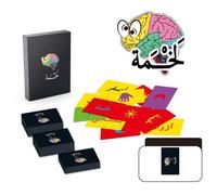 Shein Juego de cartas Lakhmah, juego de cartas árabe, de buena calidad y resistente, para 2 a 10 jugadores