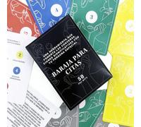 Shein Juego de cartas para iniciar conversaciones románticas entre parejas (Versión en español), un facilitador de diálogo significativo, un gran regalo par