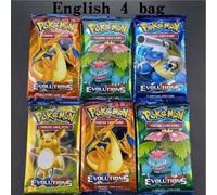 Shein Juego de cartas Pokémon XY Pikachu en inglés, juegos de fiesta, juego de cartas de emparejamiento de mesa, álbum de cartas Pokémon