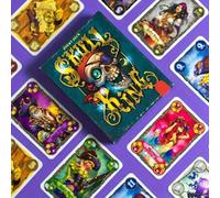 Shein Juego de cartas Skull King - Edición estándar - Juego estratégico de piratas de captura de trucos para mayores de 14 años, Material principal: Papel -