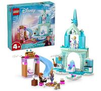 Shein Juego de Castillo de Princesa Congelada de de Frozen, incluye figuras en miniatura de y Anna y 2 figuras de animales, es un gran regalo de cumpleaños