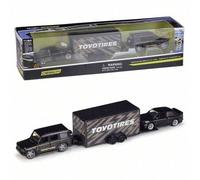 Shein Juego de coche y camión a escala 1/64 de metal fundido - Colección de vehÃculos de aleación de múltiples marcas (Chevrolet, Ford, Toyota, Volkswa