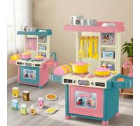 Shein Juego de cocina en miniatura, estufa de cocina simulada, juguete educativo de interacción entre padres e hijos, todos los accesorios son aleatorios, n