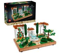 Shein Juego de construcción Fuente de Jardín LEGO Icons, kit de bricolaje para adultos 10359