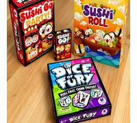 Shein Juego de dados familiar de ritmo rápido, Sushi Go! Juego de cartas interactivo