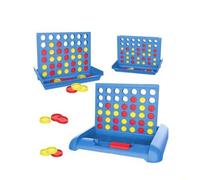 Shein Juego de Damas Clásico 4 en 1, Juego de Fiesta, Entretenimiento Familiar Divertido, Competición Multijugador, Conecta 4, Adecuado para Adultos Juego d