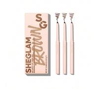 Shein Juego De Delineadores De Labios So Lippy-Espresso Kisses, 3 Piezas/Juego, LáPiz Delineador De Labios MarróN Mate Suave, De Alta PigmentacióN, FáCil De