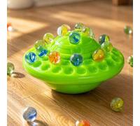 Shein Juego de equilibrio apilando cuentas de vidrio, juego de mesa familiar multijugador, juguete educativo para el cerebro, juguete interactivo de equilib