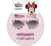 Shein Juego de gafas de moda y belleza de Minnie Mouse con licencia oficial - Juego de maquillaje para niñas, ideal para regalos y jugar a ser princesa