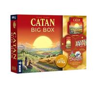 Shein Juego de Mesa Catan Big Box - antes Catan Plus - Edición 2025 - Juego de Mesa de Estrategia y Comercio para Colonizar Catan - Juego de Mesa Familiar