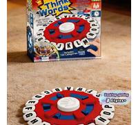 Shein Juego de mesa de letras en inglés y español, desafío interactivo de sonido y luz de palabras, juego de fiesta bilingüe de lluvia de ideas para familia