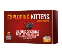Shein Juego de Mesa Exploding Kittens - Exploding Kittens: El juego de Tablero - Zombie Kittens - Barking Kittens - Exploding Kittens Party Pack - Explodi