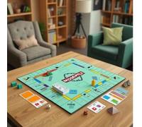Shein Juego de mesa para parejas, nueva edición 2025, esencial para la noche de juegos de parejas adultas, incluye el clásico juego estilo Monopoly + tarjet