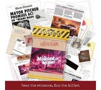 Shein Juego de misterio sin resolver Cryptic Killers - Archivos de casos fríos Investigación de pistas/evidencia detectivesca - Resuelve el crimen - Para in