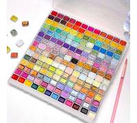 Shein Juego de Pintura de Acuarela Sólida de 180 Colores 150 Colores 98 Colores 60 Colores para Creación Artística y Pigmentos de Pintura