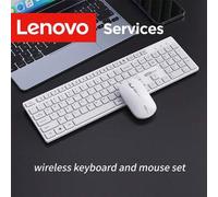 Shein Juego de ratón inalámbrico + teclado 2.4G, traje inalámbrico para uso en oficina y hogar, teclado delgado, ratón compacto, compatible con múltiples di