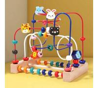 Shein Juego educativo y multifuncional de bloques de construcción con cuentas para niños a partir de 3 años - Perfecto para niños y niñas - Ideal para educa