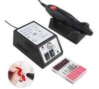 Shein Juego profesional de lima eléctrica para uñas, pulidor de uñas, exfoliante de gel y herramienta amoladora para uñas