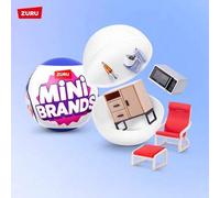 Shein Juguete de caja ciega con miniaturas de utensilios de cocina de chef maestro coleccionables - adornos de alimentos para casa de muñecas, regalo de Nav