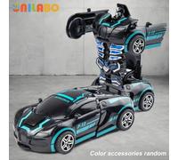 Shein Juguete de coche de carreras transformable - Coche de carreras deslizante por inercia - Transformación automática - ¡Gran regalo para niños! Coche de