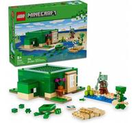 Shein Juguete de construcción de la Casa de la Playa de la Tortuga de Set de construcción de casa de con figuras de tortuga, accesorios y personajes del ju