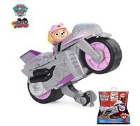 Shein Juguete de Motocicleta de Rescate del Equipo Móvil de Perros Paw Patrol - Vehículo de Rescate de Emergencia Oficial Autorizado con Insignia de Policía