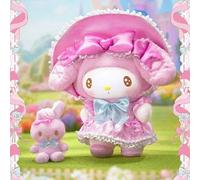 Shein Juguete de peluche de la serie Cuento de hadas dulce de My Melody de Sanrio, el Body principal grande viene con un compañero mini, adecuado para tu pr