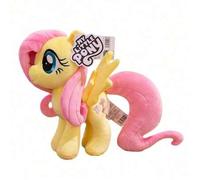 Shein Juguete de peluche de My Little Pony - Diseño de la Princesa Twilight Sparkle con cuerno brillante y melena arcoíris, peluche suave y abrazable para n