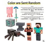 Shein Juguetes de peluche de la serie Minecraft - Creeper, Dragón del Fin, Steve, Gólem de Hierro Juguetes decorativos