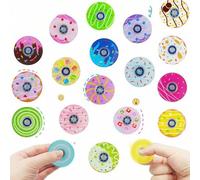 Shein Juguetes Fidget Spinners en forma de rosquilla, juguetes Fidget Spinners para aliviar el estrés, la ansiedad y la depresión, juguetes de escritorio pa