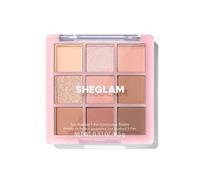 Shein Just Blushed Paleta de sombras de ojos de 9 colores Brillos Marca Belleza Maquillaje Maquullaje Cosmética para Mujeres Niñas Perfecto para Invierno Id