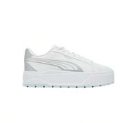 Shein Karmen II Aqua Metallic Women Sneakers White Silver 401614