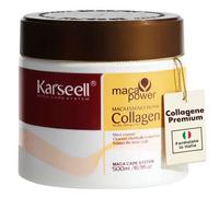 Shein KARSEELL - Mascarilla Capilar con Colágeno Hidrolizado Aceite de Argán Extracto de Maca Peruana Proteínas Vegetales Tratamiento Hidratante Profundo Re