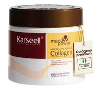 Shein KARSEELL - Mascarilla Capilar con Colágeno Hidrolizado Aceite de Argán Extracto de Maca Peruana Proteínas Vegetales Tratamiento Hidratante Profundo Re