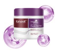 Shein KARSEELL Mascarilla Capilar Violeta Profesional 100ml matizadora antiamarillo y antinaranja formulada para neutralizar reflejos cálidos en cabellos ru