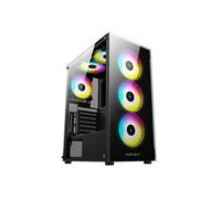 Shein Keep Out Caja Gaming XC-210 Glass ARGB ATX/Micro ATX/ITX Vidrio Templado Negra