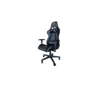 Shein KeepOut XSRGB-RACING silla para videojuegos Silla para videojuegos universal Asiento acolchado Negro