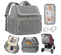Shein KENLUMO Sac à Langer pour Bébé Avec tapis à lang Sac Maman et Bébé Grand Capacity Sac Maternité Fille ou Garçon Sac de voyage