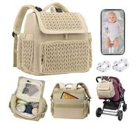 Shein KENLUMO Sac à Langer pour Bébé Avec tapis à lang Sac Maman et Bébé Grand Capacity Sac Maternité Fille ou Garçon Sac de voyage