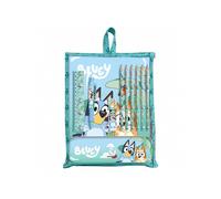 Shein KIDS EUROSWAN SL BLUEY - Juego de papelería para parachoques en bolsa reutilizable
