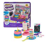 Shein KINETIC SAND ARENA MÁGICA - RAINBOW CAKE SHOPPE - 680g de Arena Amarilla, Rosa, Azul y Blanca Aroma a Vainilla - Kit Manualidades Niños Juguetes Senso