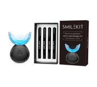Shein Kit blanqueador dental Profesional con LED - 4 Geles Blanqueadores - Blanqueamiento dental Rápido y Eficaz, Elimina Manchas Profundas (Kit de Blanquea