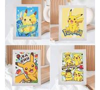 Shein Kit de adhesivos de arte de Diamond - Divertida manualidad de pintura de diamantes DIY para niños, adhesivos de puntos de diamantes brillantes para de