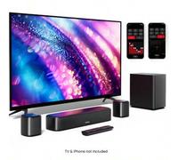 Shein Kit de altavoces subwoofer Ultimea Soundbar de 5.1 canales, control por app, ecualizador de 10 bandas y 121 matrices de ecualización predefinidas - Au