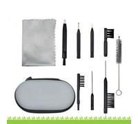 Shein Kit de limpieza para audífonos, incluye bucle para cera y cepillo limpiador magnético para tapones de oído y audífonos