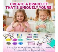 Shein Kit de Pulseras con Rollos de Pegatinas y Libro de Colección, Set de 1000 Mini Pegatinas, Usable y Compartible, Set de Cuentas para Niños para Hacer P