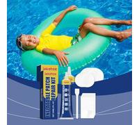 Shein Kit de reparación de colchón inflable - Parche transparente impermeable para sellar fugas en anillos de natación, colchones de aire, tiendas de campañ