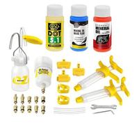 Shein Kit de sangrado Ezmtb para bicicleta, compatible con Shimano, Magura, Hope, Tektro, SRAM, Avid, Hayes. Kit de herramientas de reparación para purgar l