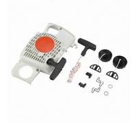 Shein Kit de tapas de aceite y combustible para el retroceso de arranque de motosierra STIHL MS180, MS180C, MS170, 017 y 018. Kit de tapas de aceite y combu